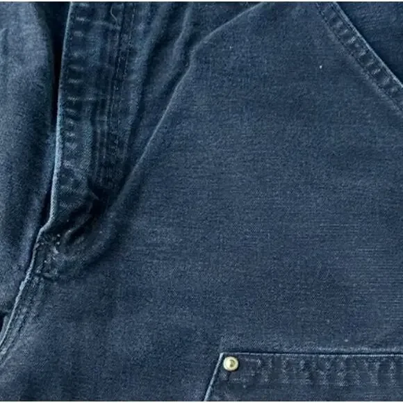 Vintage Y2K Carhartt black double knee work wear carpenter pants